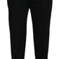 Dolce & Gabbana Black Cotton Chino Formal Pants