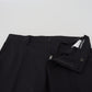 Dolce & Gabbana Black Wool Chino Formal Pants