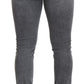 Dolce & Gabbana Grey Washed Cotton Skinny Denim Jeans