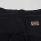 Dolce & Gabbana Black Washed Cotton Men Casual Denim Jeans