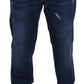 Dolce & Gabbana Elegant Blue Washed Denim Pants