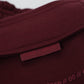 Dolce & Gabbana Maroon Bermuda Cargo Men Shorts