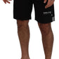 Dolce & Gabbana Black Bermuda Cargo Casual Shorts