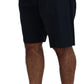 Dolce & Gabbana Blue Bermuda Mid Waist Casual Shorts