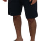 Dolce & Gabbana Blue Bermuda Mid Waist Casual Shorts