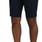 Dolce & Gabbana Blue Bermuda Low Waist Men Shorts