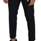 Dolce & Gabbana Black Wool Men Formal Pants