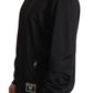 Dolce & Gabbana Black Full Zip Long Sleeve D.N.A Sports Sweater