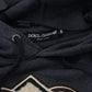 Dolce & Gabbana Gray Logo Cotton Hooded Sweatshirt Sweater