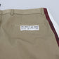 Dolce & Gabbana White Brown Slim Fit Chino Pants