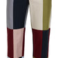 Dolce & Gabbana Multicolor Cotton Patchwork Pants