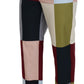 Dolce & Gabbana Multicolor Cotton Patchwork Pants