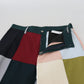 Dolce & Gabbana Multicolor Cotton Patchwork Pants