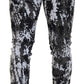 Dolce & Gabbana Multicolor Cotton Tie Dye Skinny Denim Jeans