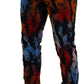 Dolce & Gabbana Multicolor Cotton Tie Dye Skinny Denim Jeans