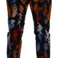 Dolce & Gabbana Multicolor Cotton Tie Dye Skinny Denim Jeans