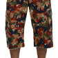 Dolce & Gabbana Multicolor Cotton Camouflaged Cargo Shorts