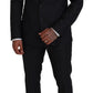 Dolce & Gabbana Gray MARTINI 3 Piece Slim Fit Suit