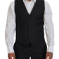 Dolce & Gabbana Gray MARTINI 3 Piece Slim Fit Suit