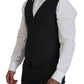 Dolce & Gabbana Gray MARTINI 3 Piece Slim Fit Suit