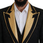 Dolce & Gabbana Black Gold Fantasy Tuxedo Slim Fit Suit