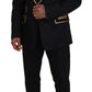 Dolce & Gabbana Black Gold Fantasy Tuxedo Slim Fit Suit