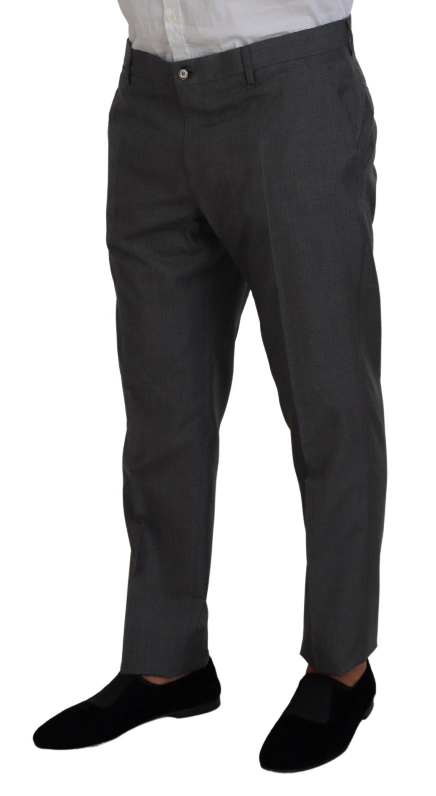 Dolce & Gabbana Gray MARTINI 3 Piece Slim Fit Suit