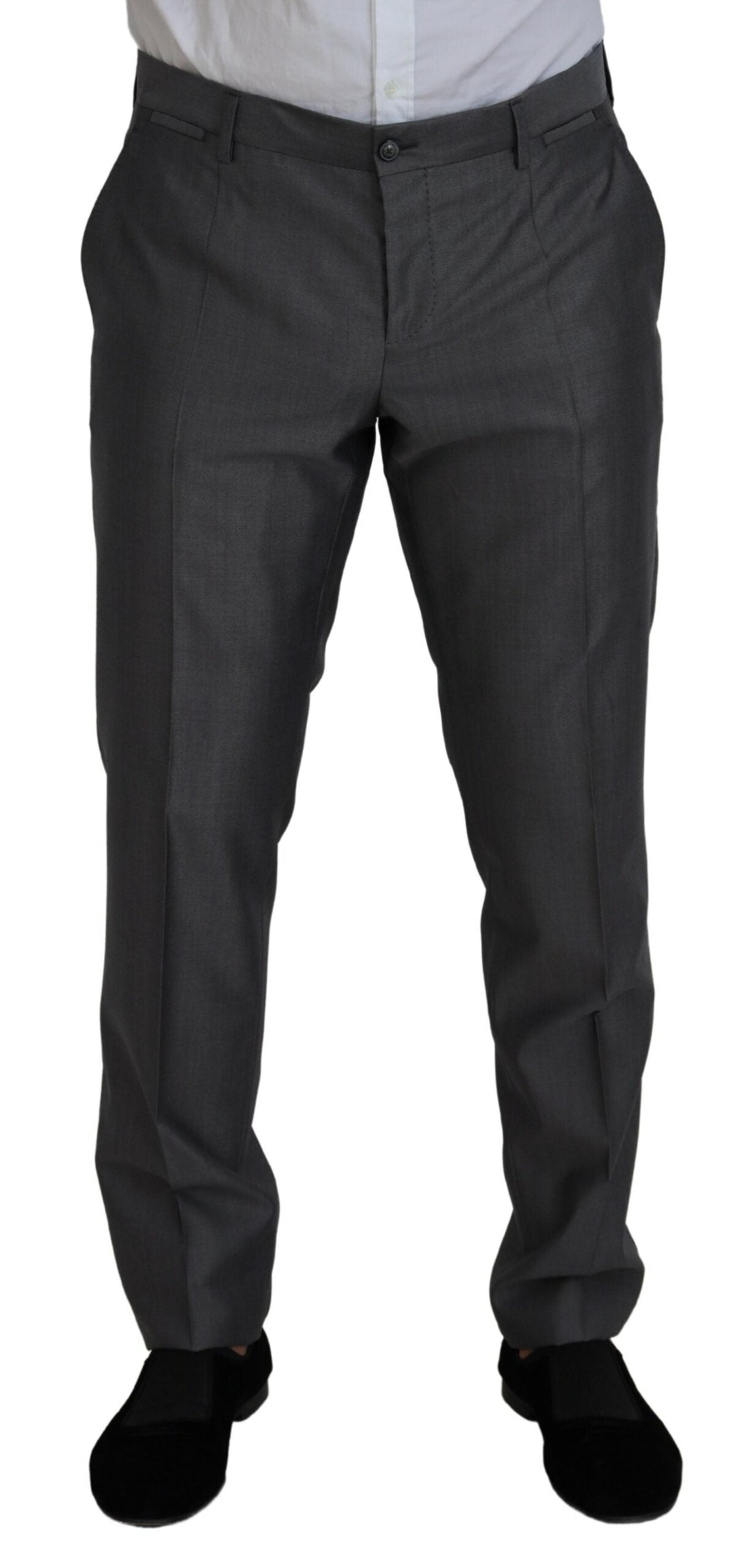 Dolce & Gabbana Gray SICILIA 3 Piece Slim Fit Suit