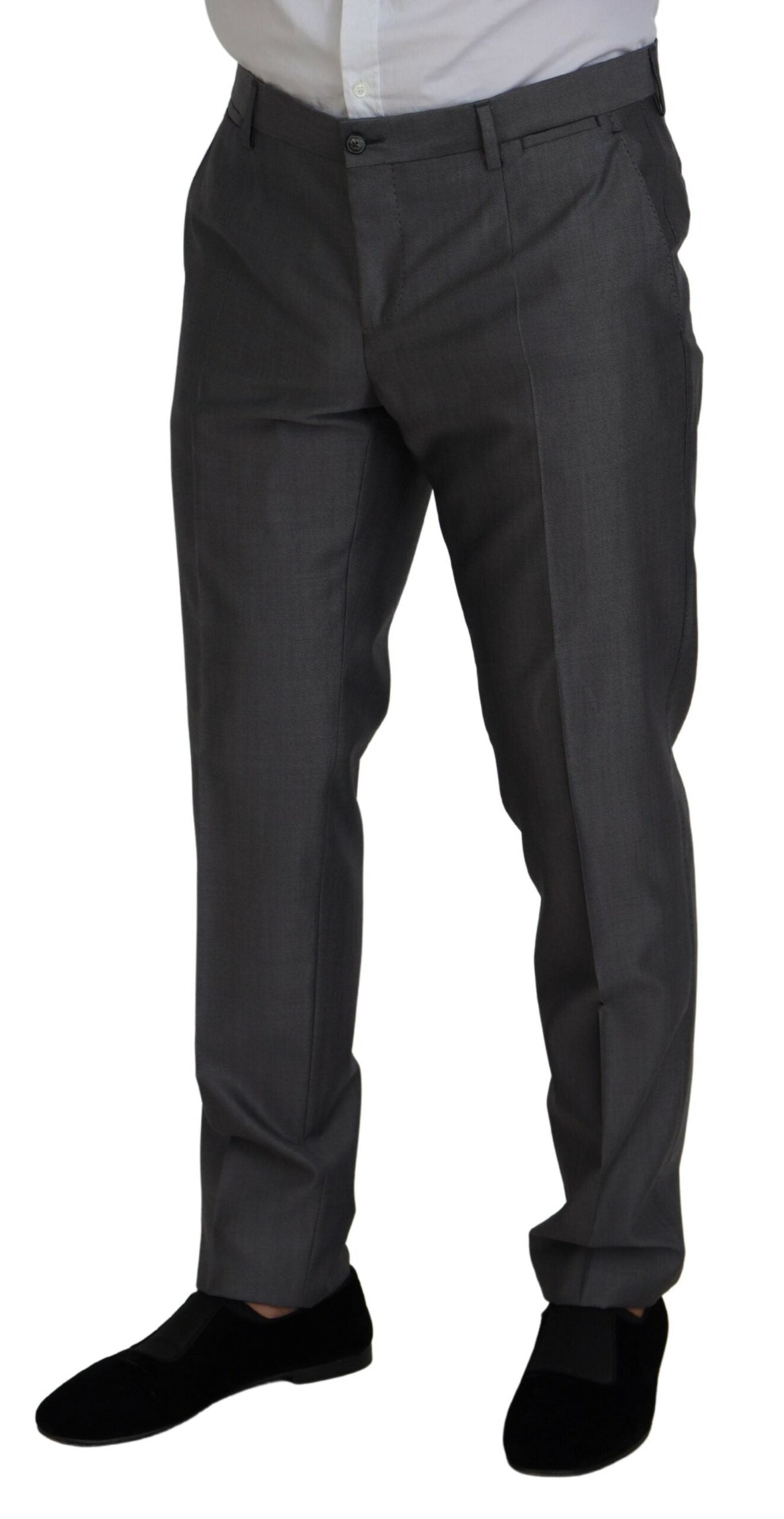 Dolce & Gabbana Gray SICILIA 3 Piece Slim Fit Suit