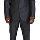 Dolce & Gabbana Gray SICILIA 3 Piece Slim Fit Suit