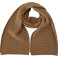 Dolce & Gabbana Elegant Dark Brown Knitted Scarf