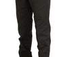 BENCIVENGA Green Cotton Straight Fit Men Pants