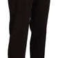 BENCIVENGA Brown Straight Fit Formal Men Pants