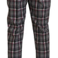 BENCIVENGA Multicolor Checkered Men Pants