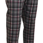 BENCIVENGA Multicolor Checkered Men Pants