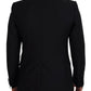 Dolce & Gabbana Black Slim Fit Formal Martini Blazer