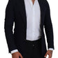 Dolce & Gabbana Black Wool Formal Taormina Blazer