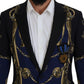 Dolce & Gabbana Multicolor Printed Coat Martini Blazer