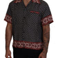 Dolce & Gabbana Multicolor Patterned Silk Casual Shirt