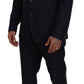 Dolce & Gabbana Blue Single Breasted 2 Piece MARTINI Suit