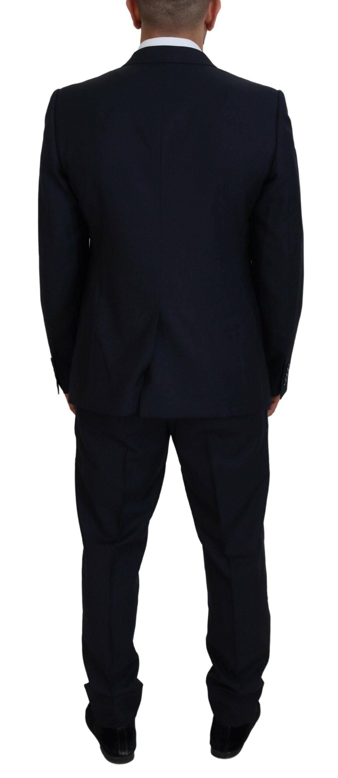 Dolce & Gabbana Blue Single Breasted 2 Piece MARTINI Suit