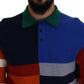 Dolce & Gabbana Pullover Sweater in Multicolor Stripes