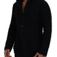 Dolce & Gabbana Black Wool Knit Button Cardigan Sweater