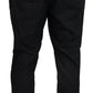 Dolce & Gabbana Blue Cotton Tapered Denim Jeans