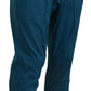 Dolce & Gabbana Blue Cotton Chinos Trousers Pants