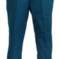 Dolce & Gabbana Blue Cotton Chinos Trousers Pants