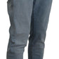 Dolce & Gabbana Blue Wash Slim Fit Cotton Denim Jeans