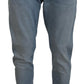 Dolce & Gabbana Blue Wash Slim Fit Cotton Denim Jeans