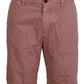 Dolce & Gabbana Pink Chinos Cotton Casual Mens Shorts