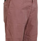 Dolce & Gabbana Pink Chinos Cotton Casual Mens Shorts